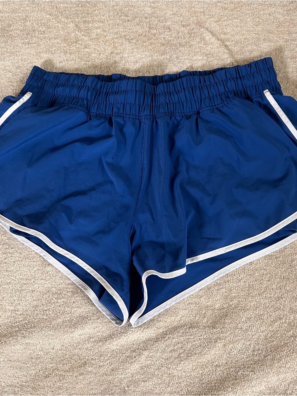Offline by Aerie Hot Stuff low rise Running Dolphin Shorts with White Trim